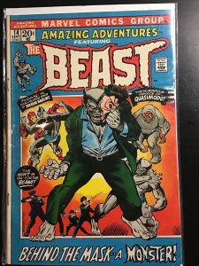 Amazing Adventures Featuring The Beast 14 Vol.1 Very Nice 1972 Copy Fast Ship!