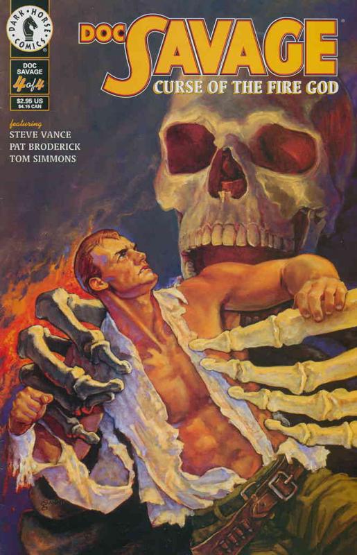 Doc Savage: Curse of the Fire God #4 VF/NM Dark Horse - save on shipping - detai