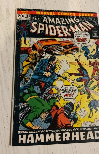 The Amazing Spider-Man #114 (1972)presents Hammerhead