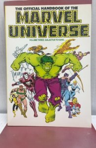 Official Handbook of the Marvel Universe trade vol 3