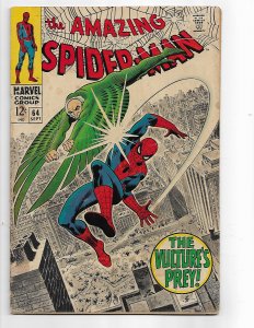 The Amazing Spider-Man #64 (1968)GD+