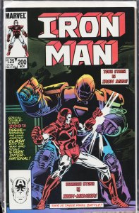 Iron Man #200 (1985) Iron Man