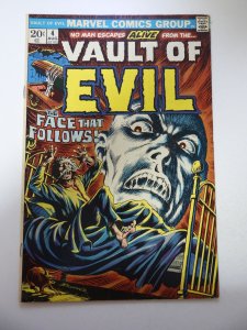 Vault of Evil #4 (1973) FN Condition