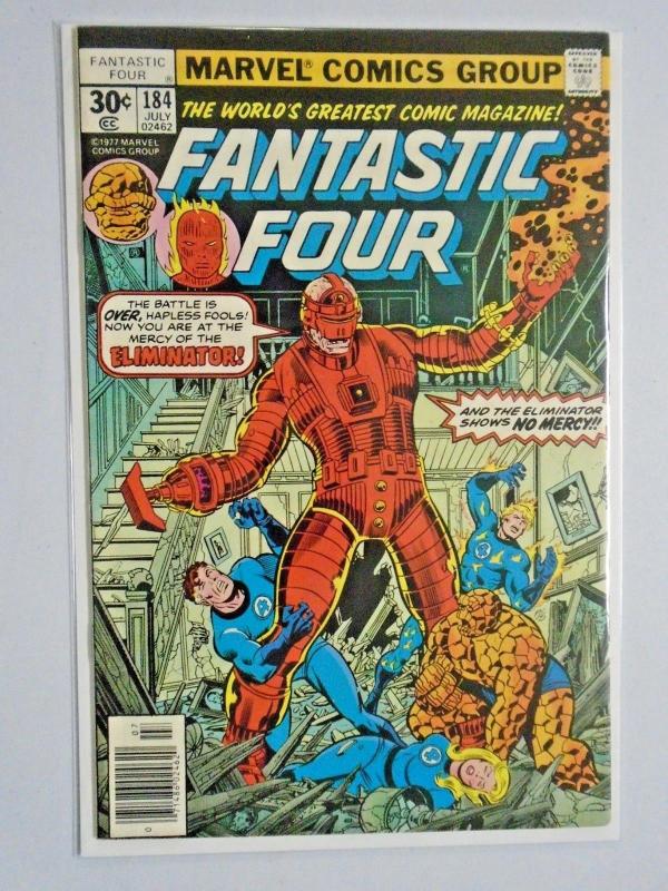 Fantastic Four #184 Newsstand 1st First Series 8.0 VF (1977)
