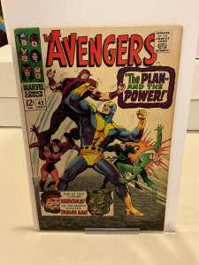 Avengers #42  1967  VG/F