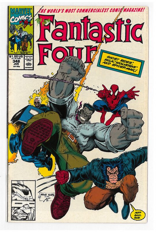 Fantastic Four (1961) #347-349 Complete story arc