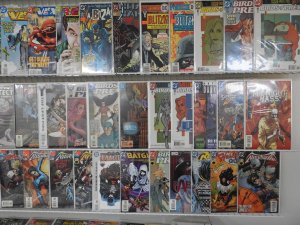 Huge Lot 130+ W/ Batman, Birds of Prey,  & Nightwing Avg VF Condition.