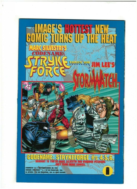Codename: Stryke Force #2 NM- 9.2 Image Comics 1994