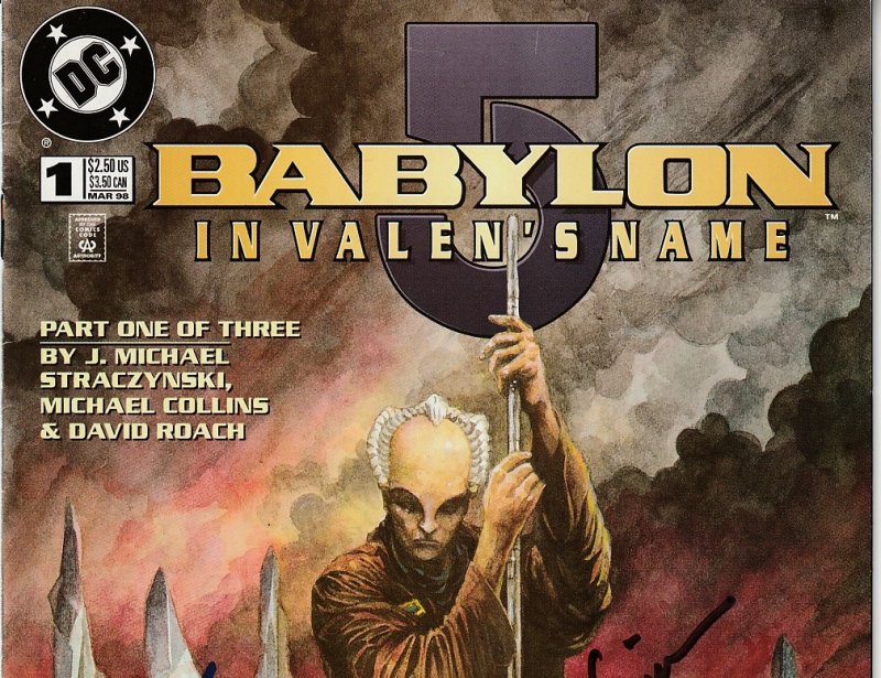 Autographed Babylon 5 – In Valen’s Name # 1, 2