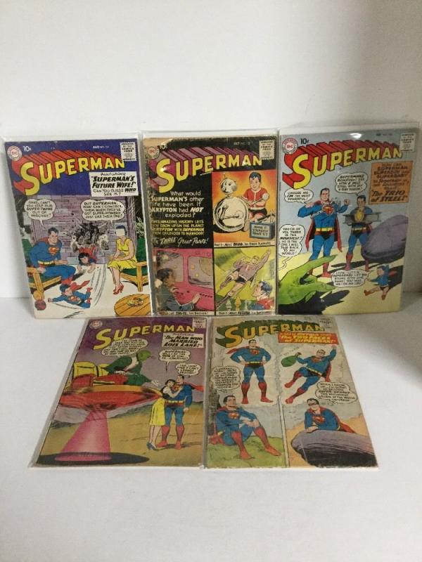 Superman 131 132 135 136 137 138 139 140 Gd-Vg Good-Very Good 2.0-4.0