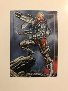 CABLE #18 card : 1992 Marvel Masterpieces Fleer NM/M; base, Jusko art