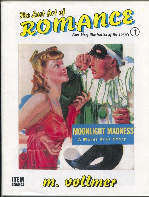Lost Art of Romance #1 1999-1st issue-reprints romance pulps art-limited print