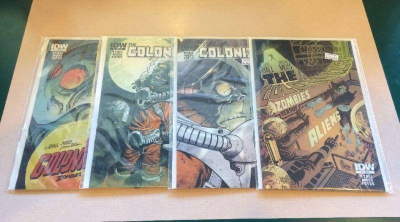 The Colonized 1-4 Complete Near Mint Lot Set Run 2-4 Sub Covers