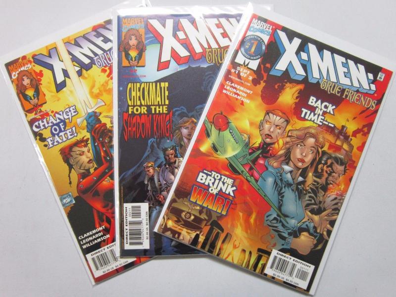 X-Men True Friends (1999) #1-3 Set - 8.0 VF - 1999