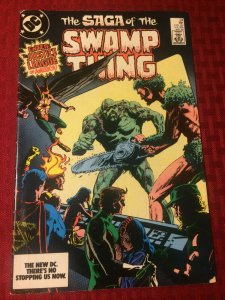 Swamp Thing #24 DC Comics (1984) VFN Enter Justice League