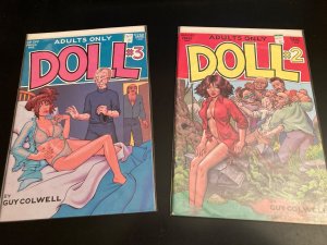 BIG Lot of *16* ADULT/XXX Comix! Domino Lady•Doll•Tits/Clits•Strips/C. Austen+++