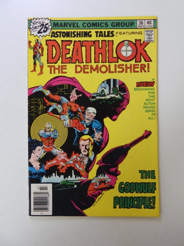 Astonishing Tales #36 Featuring Deathlok!! Beautiful VF+ Condition!!