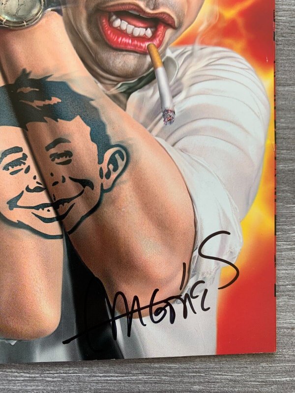 2005 MAD Magazine #451 VF 8.0 SIGNED w/ COA by Sergio Aragones