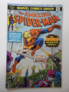The Amazing Spider-Man #153 (1976) GD/VG Condition moisture damage