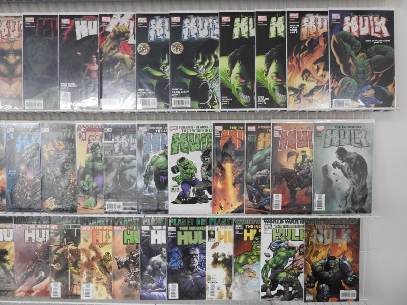 Huge Lot of 130 Comics W/ ALL INCREDIBLE HULK!!! Avg. VF/NM Condition!