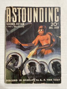 Astounding Science Fiction Pulp December 1939 Volume 24 #4 Good+