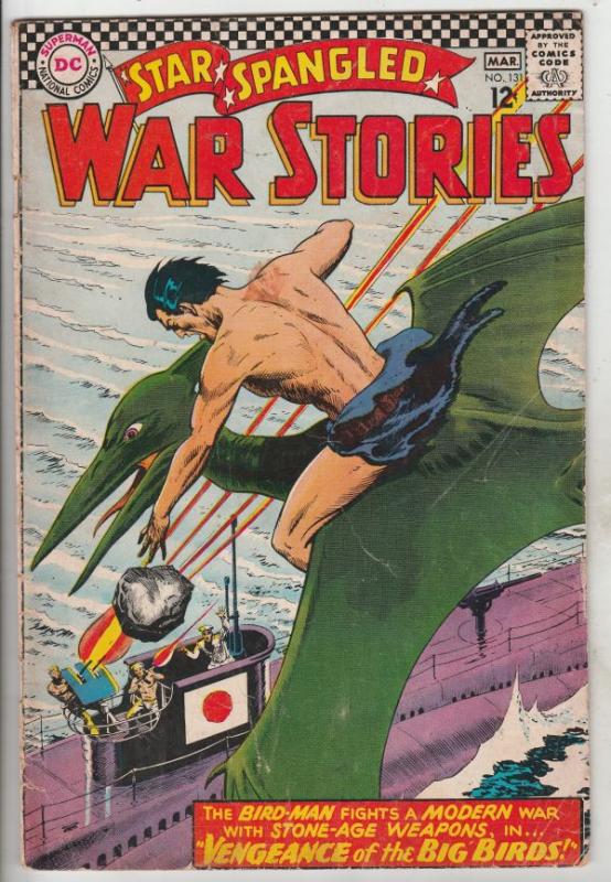 Star Spangled War Stories #131 (Mar-67) VG Affordable-Grade War That Time For...