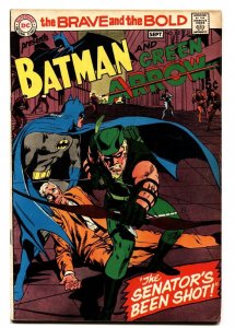 BRAVE AND THE BOLD #85 comic book 1969-BATMAN Green Arrow-DC FN+