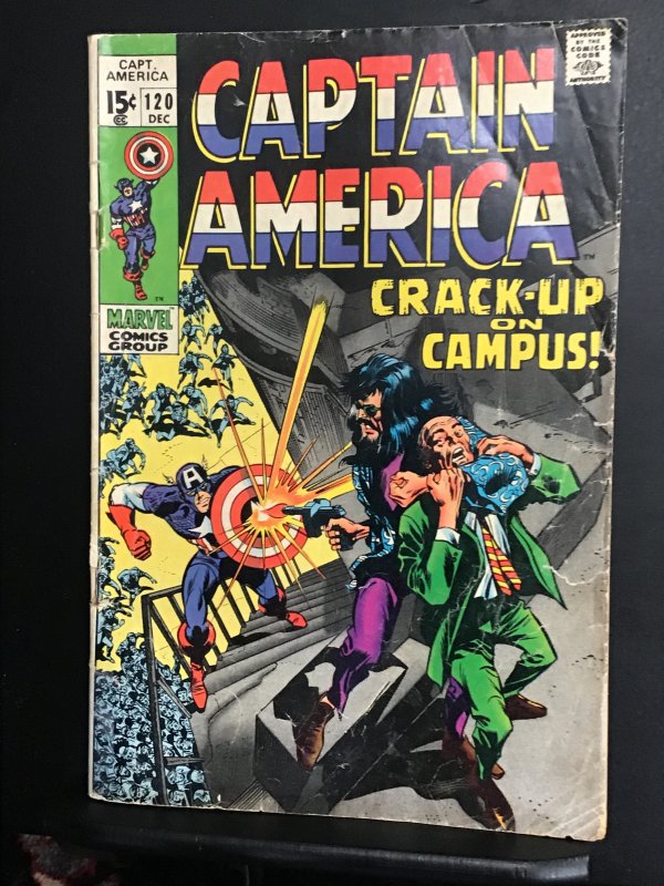Captain America #120 (1969)  affordable grade, crack up on campus! VG Wow!