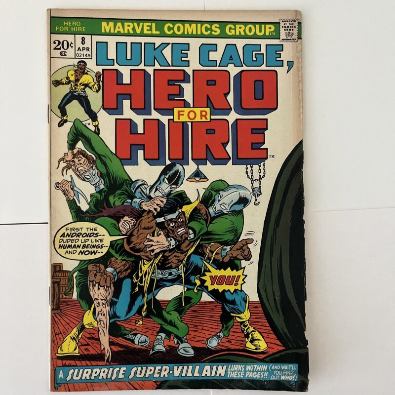 Luke Cage: Hero for Hire Lot Of 9. #8?, 23, 32, 34, 36, 38, 54?, 58,? 84?.