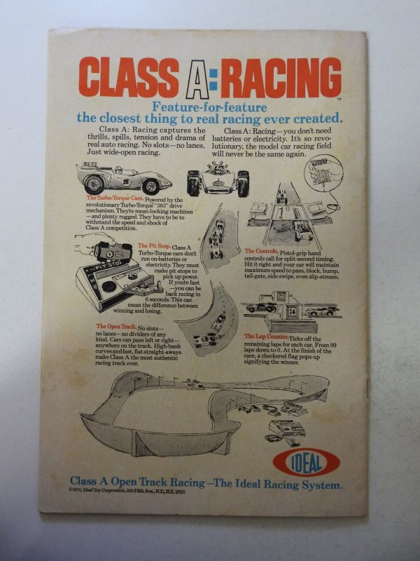 Captain America #153 (1972) VG+ Condition centerfold detached at 1 staple