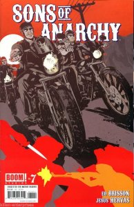 Sons of Anarchy #7 Comic Book 2014 - Boom SOA Samcro