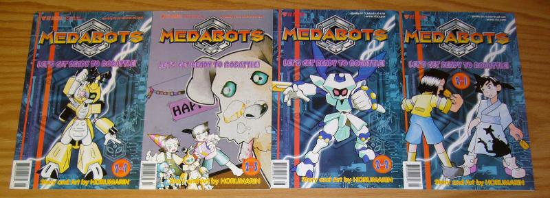 Medabots part 2 #1-4 VF/NM complete series - viz comics - horumarin manga 3 set