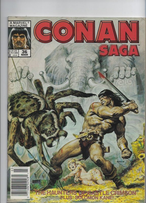 Conan Saga #36 (1990)