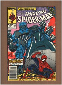 Amazing Spider-man #329 Newsstand Marvel 1990 TRI-SENTINEL ACTS OF VENGEANCE VF+