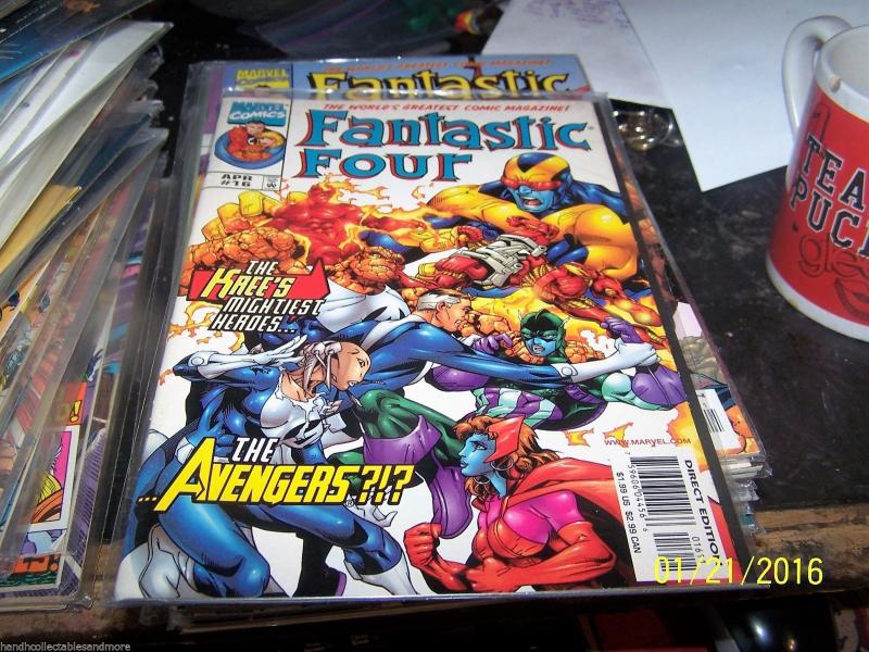 FANTASTIC FOUR #16 vol 3 1999 marvel- KREE AVENGERS-