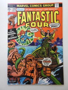Fantastic Four #149 (1974) MVS Intact! W/ Sub-Mariner! Beautiful NM- Condition!