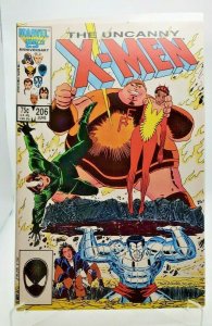 Uncanny X-Men #206 (1981 series) (1986) NM