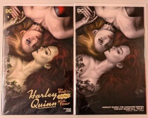 Harley Quinn: The Eat Bang Kill Tour #1 NM Carla Cohen Trade/Minimal Set W/COA