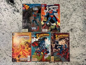 5 Action Comics Feat. Superman DC Comic Books # 707 708 709 711 795 61 J860