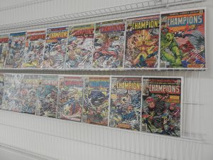 The Champions (1975) #'s 1-17 Complete Set!!! Avg FN/VF Condition!