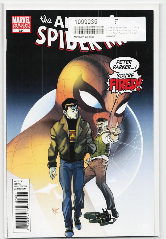 The Amazing Spider-Man #624 Variant Cover (2010)
