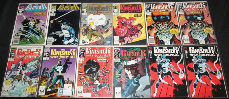 Marvel Copper Age PUNISHER VOL. 2 - 32pc Count Mid-High Grade Comic Lot VG-NM 