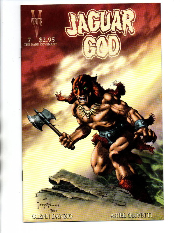 Jaguar God #7 - Liam Sharp - Verotik - Horror - VF/NM