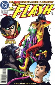 Flash (2nd Series) #151 VF ; DC | Robin Aqualad Kid Flash Gorilla Invasion