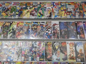 Huge Lot 160 Comics W/Handbook Marvel U, Avengers, X-Men+ Avg VF Condition!!