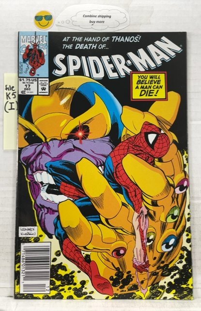 Spider-Man #17 (1991) -Thanos