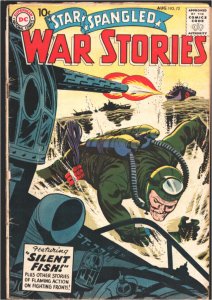 Star Spangled War Stories #72 1958-DC-Russ Heath frogman story-Battle story o...