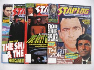 STARLOG #203-247 LOT (29 books) Great Prozine! Low print run later issues.