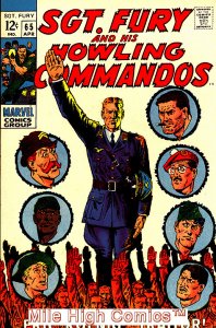 SGT. FURY AND HIS HOWLING COMMANDOS (1963 Series) #65 Fair Comics Book