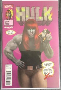 Hulk #7 Variant Cover (2017, Marvel) NM/MT